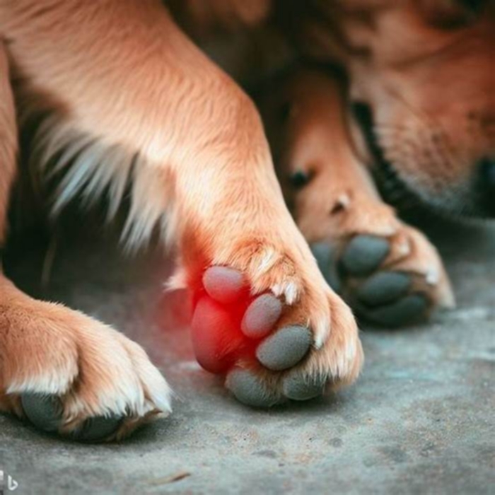 Do dog blisters go away on their own